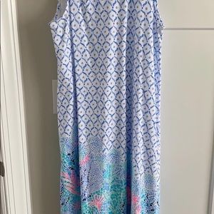 Luella Tie Strap Shift Sundress